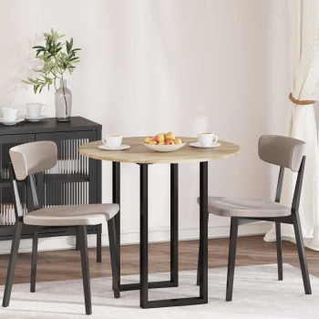 Asztallap sonoma tölgy ø 80 x 1,5 cm faanyag