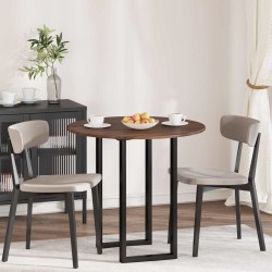 Asztallap barna tölgy 80 x 80 x 1.5 cm faanyag