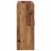 Fali szekrény 2 pcs öreg fa 69,5 x 34 x 90 cm faanyag