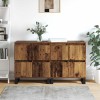 Széf 2 pcs öreg fa 60 x 35 x 70 cm