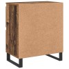 Széf 2 pcs öreg fa 60 x 35 x 70 cm