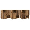 Széf 3 pcs öreg fa 60 x 35 x 70 cm