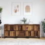 Széf 3 pcs öreg fa 60 x 35 x 70 cm