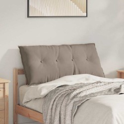Hátpárna tópszínű 100 x 50 cm mikroszálas szövet