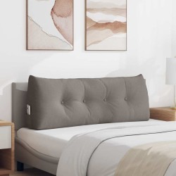 Hátpárna tópszínű 120 x 24 x 50 cm szövet
