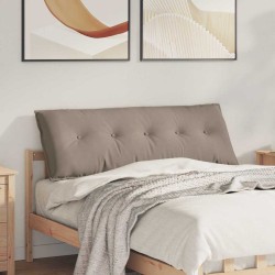 Hátpárna tópszínű 140 x 50 cm mikroszálas szövet