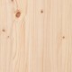 Kárpitozott fejtámla barna és taupe 150 cm tömör fenyőfa