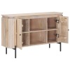 Széf 105 x 30 x 65 cm tömör mangófa és műszaki fa