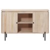 Széf 105 x 30 x 65 cm tömör mangófa és műszaki fa