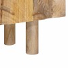 Széf 100 x 30 x 65 cm tömör mangófa és műszaki fa