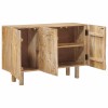 Széf 100 x 30 x 65 cm tömör mangófa és műszaki fa