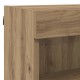 Tv fali egységek led -es lámpákkal 6 pcs artisan tölgy faanyag