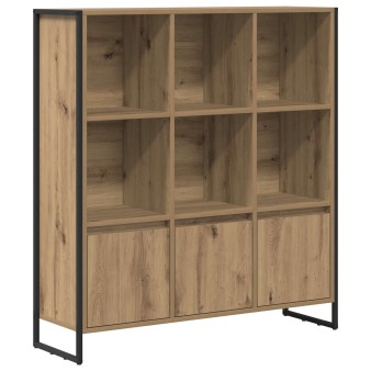 Könyvespolc 2 pcs művészi tölgy 99,5 x 30 x 108 cm faanyag