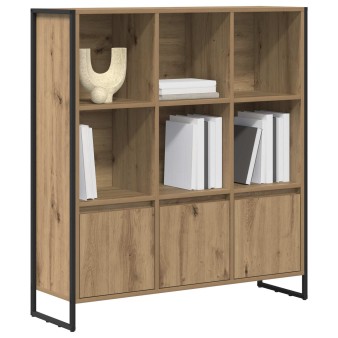 Könyvespolc 2 pcs művészi tölgy 99,5 x 30 x 108 cm faanyag