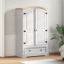 Ruhásszekrény corona fehér 101 x 52 x 170 cm tömör fenyőfa