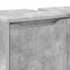 Fürdőszoba mosdószekrény beton szürke 60 x 30 x 60 cm