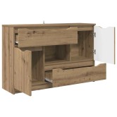 Széf fiókkal artisan tölgy 100 x 30 x 65,6 faanyag