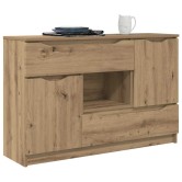 Széf fiókkal artisan tölgy 100 x 30 x 65,6 faanyag