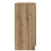 Széf fiókkal artisan tölgy 100 x 30 x 65,6 faanyag