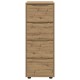 Tárolószekrény artisan tölgy 40 x 48 x 105 cm faanyag