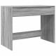 Asztal fiókkal tárolóval szürke sonoma 100 x 50 x 78 cm faanyag