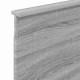 Fejtámla fejtámlával szürke sonoma 90 cm faanyag