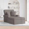 Fotel loungba szoknyával párnával 3 pcs tópszínű szövet