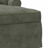 Fotel loungba szoknyával párnával zöld 157 x 91 x 91 cm ares