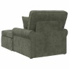 Fotel loungba szoknyával párnával zöld 157 x 91 x 91 cm ares