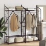 Nyitott szekrény egyszínű 2 pcs 78 x 36 x 158 cm