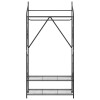 Nyitott szekrény egyszínű 2 pcs 78 x 36 x 158 cm