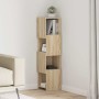 Sarokszekrény sonoma tölgy 25,5x25x102cm faanyag