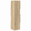 Sarokszekrény sonoma tölgy 25,5x25x102cm faanyag