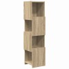 Sarokszekrény sonoma tölgy 25,5x25x102cm faanyag