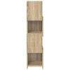 Sarokszekrény sonoma tölgy 25,5x25x102cm faanyag