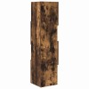 Sarokszekrény füstölt tölgy 25,5x25x102cm faanyag
