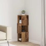 Sarokszekrény öreg fa 25,5x25x80cm faanyag