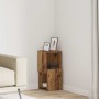 Sarokszekrény öreg fa 25,5x25x55cm faanyag