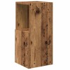 Sarokszekrény öreg fa 25,5x25x55cm faanyag