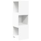 Sarokszekrény fehér 30,5x30x95cm faanyag