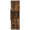 Sarokszekrény füstölt tölgy 30,5x30x95cm faanyag