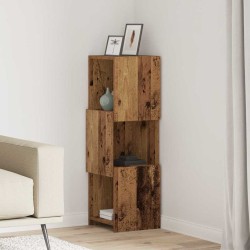 Sarokszekrény fehér 30,5x30x95cm faanyag