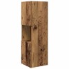 Sarokszekrény öreg fa 30,5x30x95cm faanyag