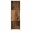 Sarokszekrény öreg fa 30,5x30x95cm faanyag