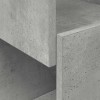 Sarokszekrény beton szürke 30,5x30x65cm faanyag