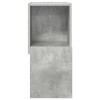 Sarokszekrény beton szürke 30,5x30x65cm faanyag
