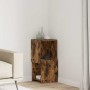 Sarokszekrény füstölt tölgy 30,5x30x65cm faanyag