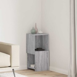 Sarokszekrény fehér 30,5x30x65cm faanyag