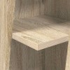 Sarokszekrény sonoma tölgy 27,5x27x102cm faanyag