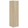 Sarokszekrény sonoma tölgy 27,5x27x102cm faanyag